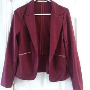 Maroon Blazer
